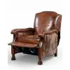 Traditional Western Leather Recliner